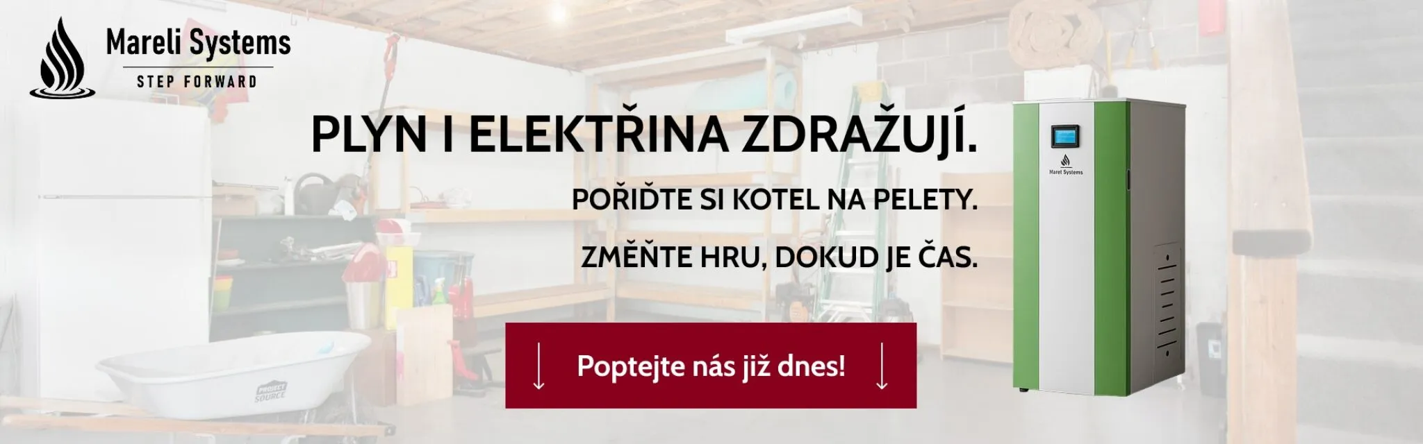 Peletový kotel - Ecostar - Vytápění pomocí pelet - Mareli Systems